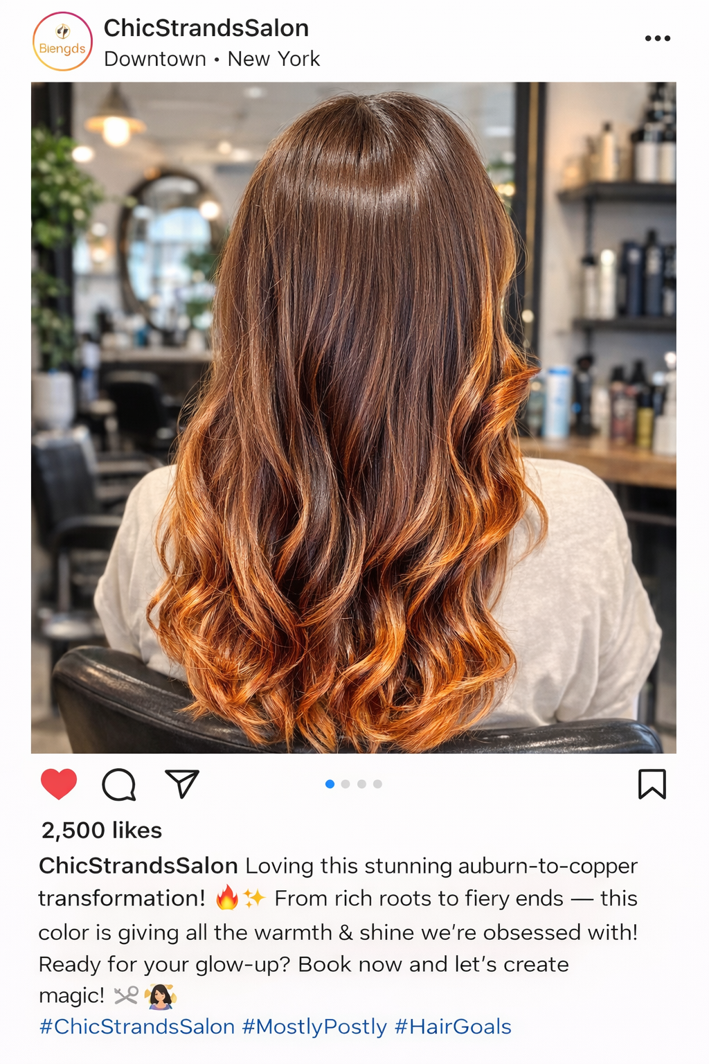 Finished MostlyPostly post live on Instagram